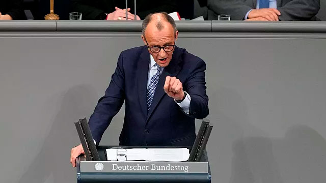 Líder de la oposición alemana, Friedrich Merz