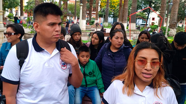 Estudiantes de Enfermería de UAJMS