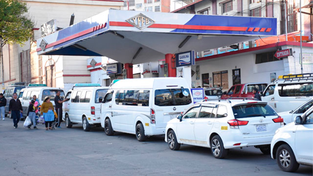 Filas por Combustible