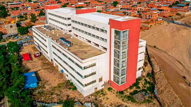 Reinicio de obras Hospital Oncológico Tarija