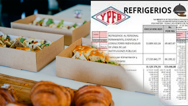 Sobre Precios en Refrigerios de YPFB