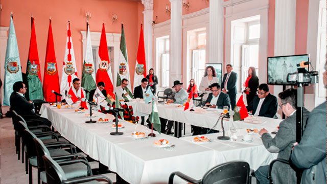 Reunión de Gobernadores en Sucre, Chuquisaca