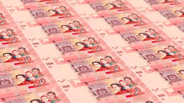 Billetes de 100 bolivianos