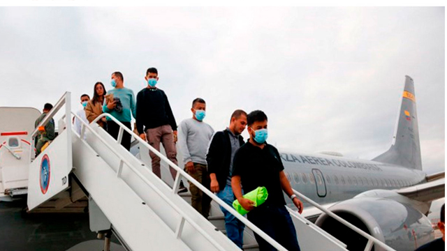 Bolivianos deportados