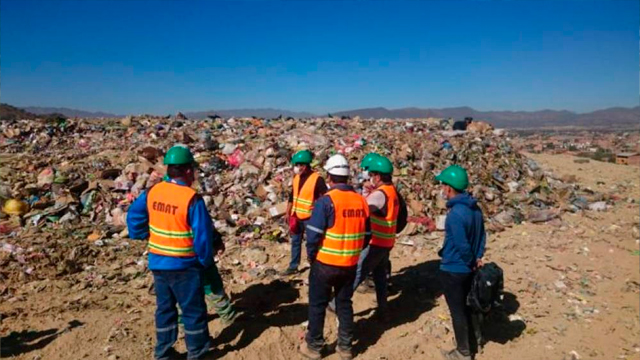 reunión en Botadero municipal