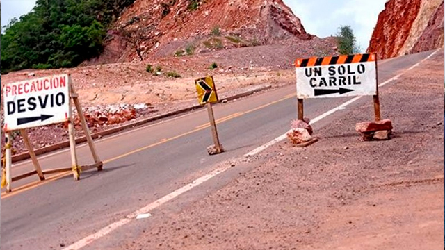 Canaletas-Entre Ríos, Variante