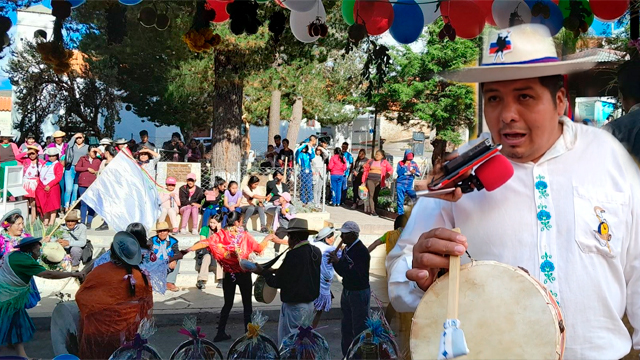 Celebración de Carnaval en Yunchará