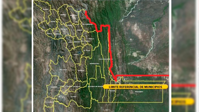 Límites entre Chuquisaca y Tarija