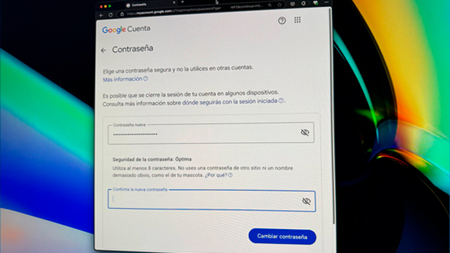 Cambio de Contraseñas