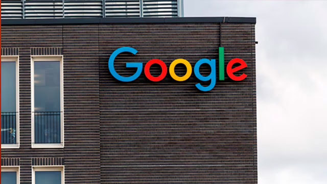 Logotipo de Google en la fachada de la sede de Múnich de la compañía