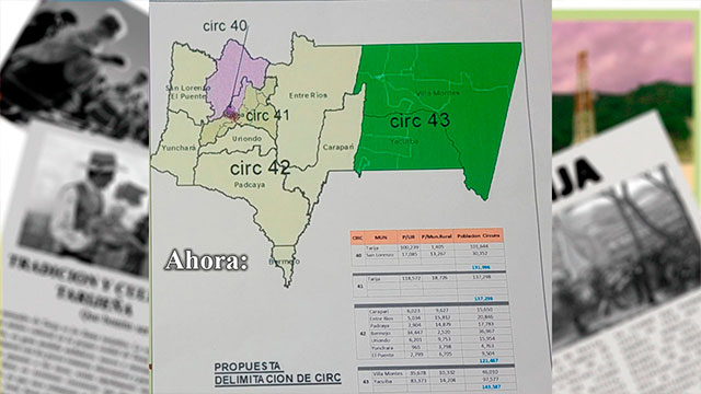 Circunscripciones Tarija Elecciones 2025