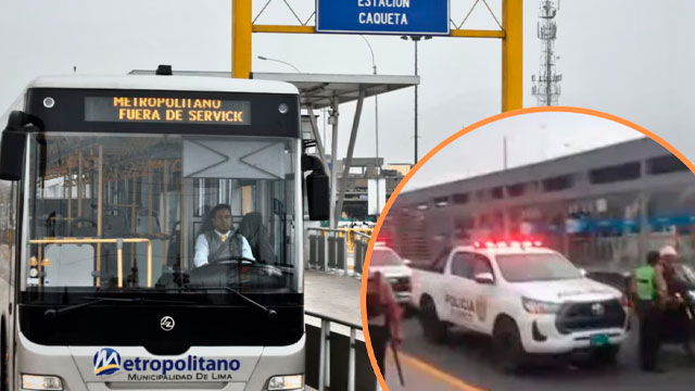 Joven falleció tras ser atropellado al cruzar la vía del Metropolitano en Perú